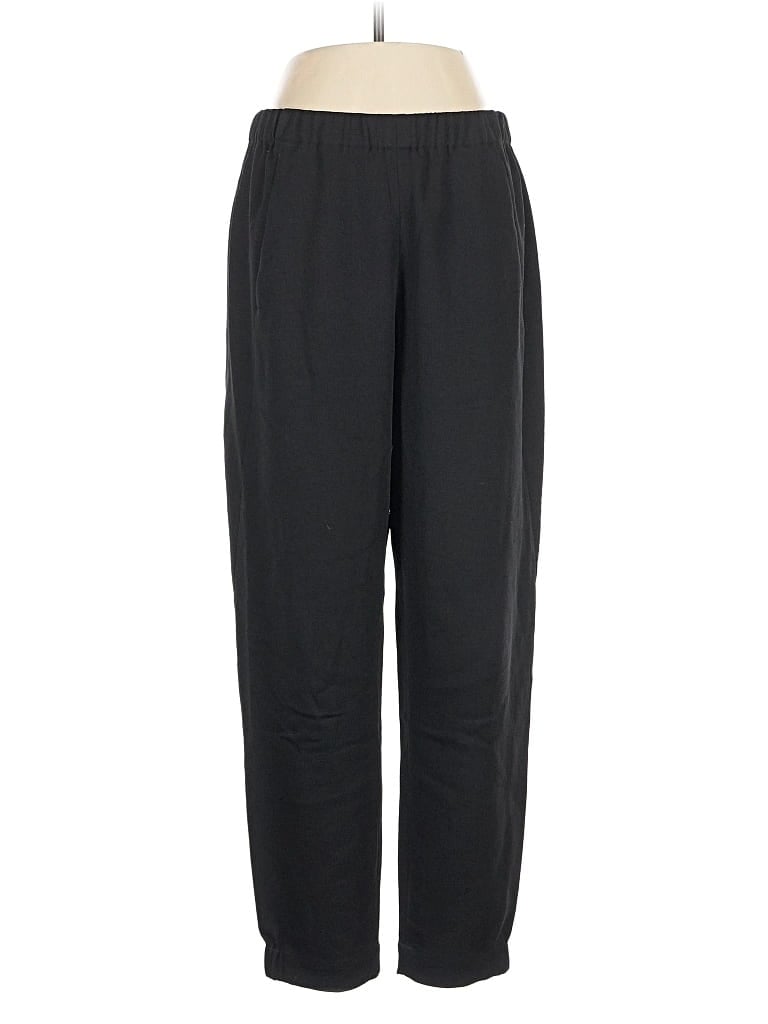 Pre-owned Babaton Casual Pants In Black