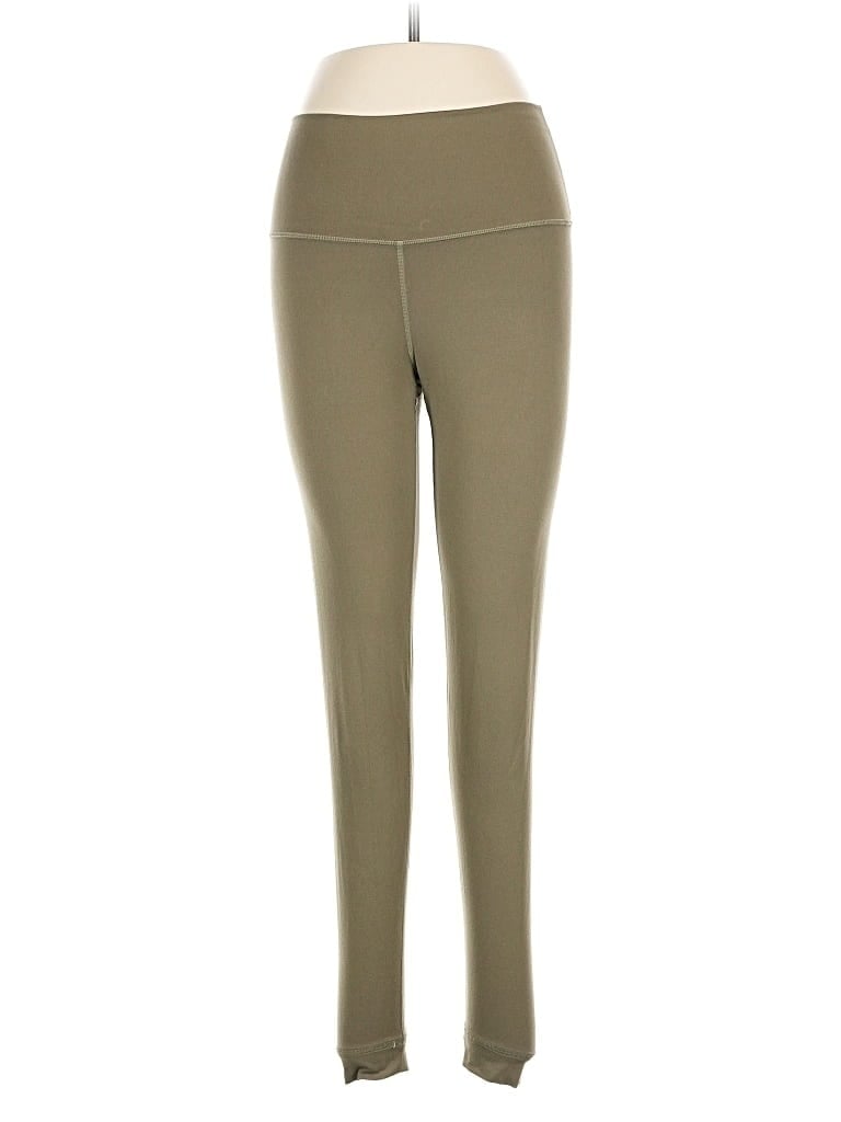 Pre-owned Set Active Active Pants In Green