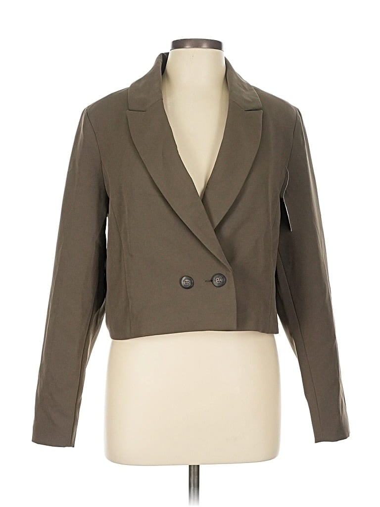 Pre-owned Old Navy Blazer Jacket In Brown