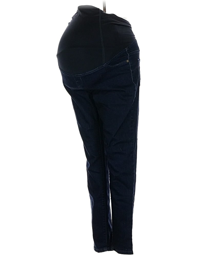 Pre-owned Isabel Maternity Jeggings In Blue