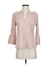 Gretchen Scott Designs Pink 3/4 Sleeve Blouse Size XS - photo 1