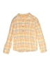 Assorted Brands 100% Cotton Tweed Yellow Orange Long Sleeve Button-Down Shirt Size 6 (estimated) - photo 1