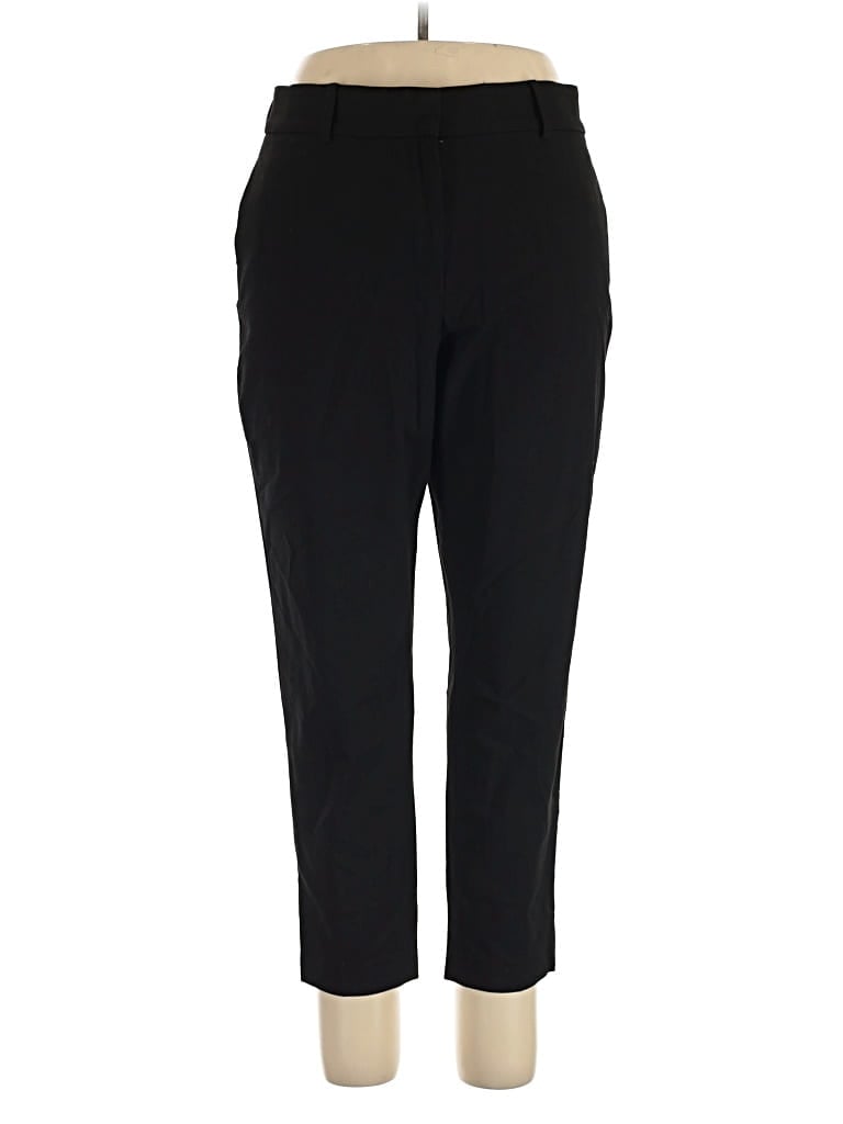 Pre-owned H&m Casual Pants In Black