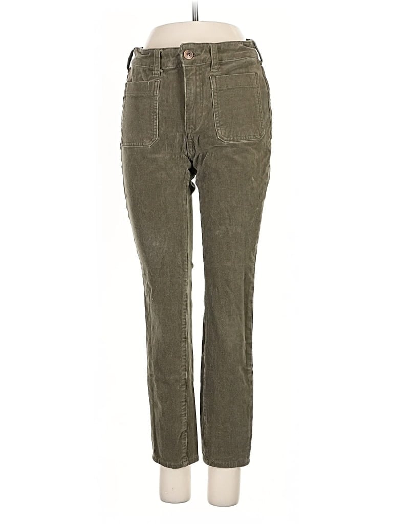 Pre-owned Pilcro By Anthropologie Casual Pants In Green