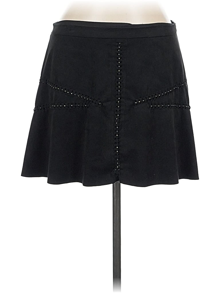 Pre-owned Zara Basic Casual Skirt In Black