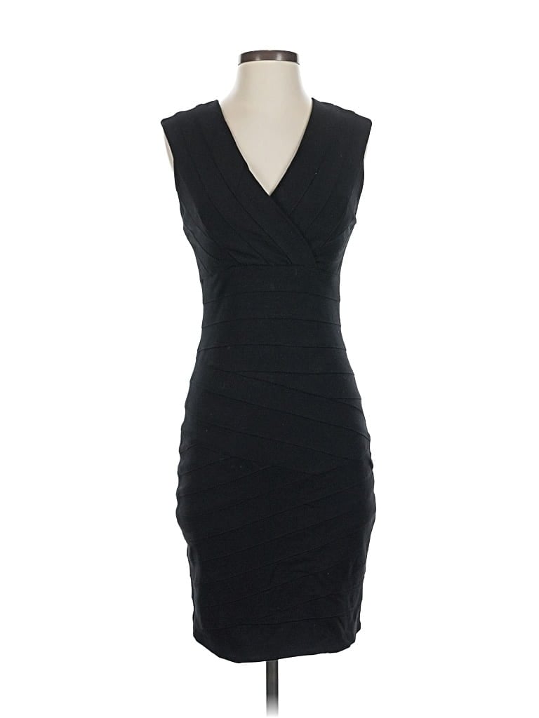 Pre-owned Robert Rodriguez Cocktail Dress In Black