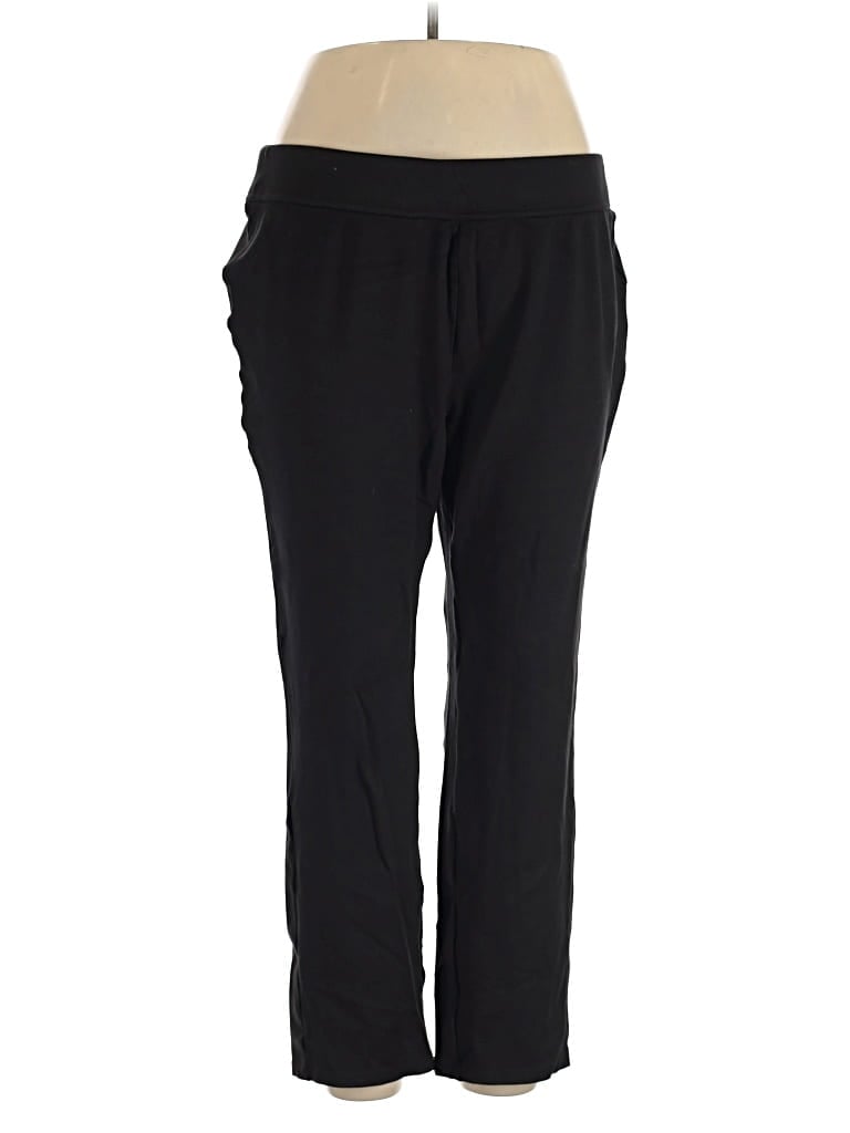 Pre-owned Soft Surroundings Active Pants In Black