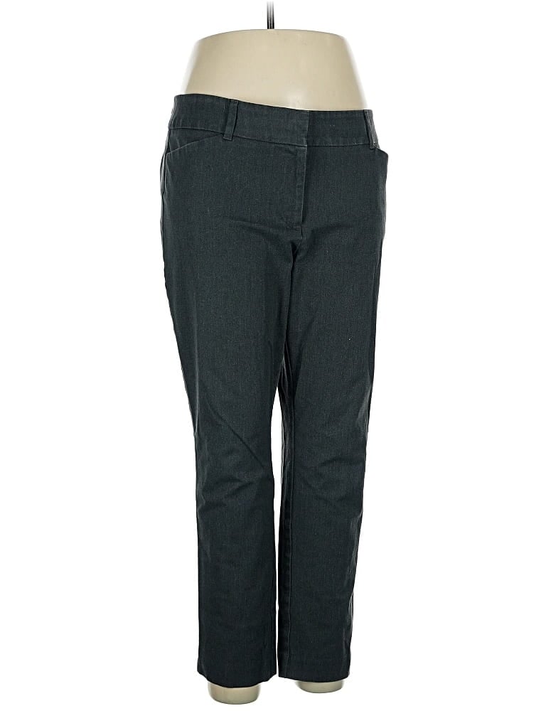 Pre-owned Ann Taylor Loft Outlet Dress Pants In Blue