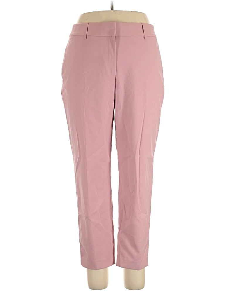 Pre-owned H&m Casual Pants In Pink