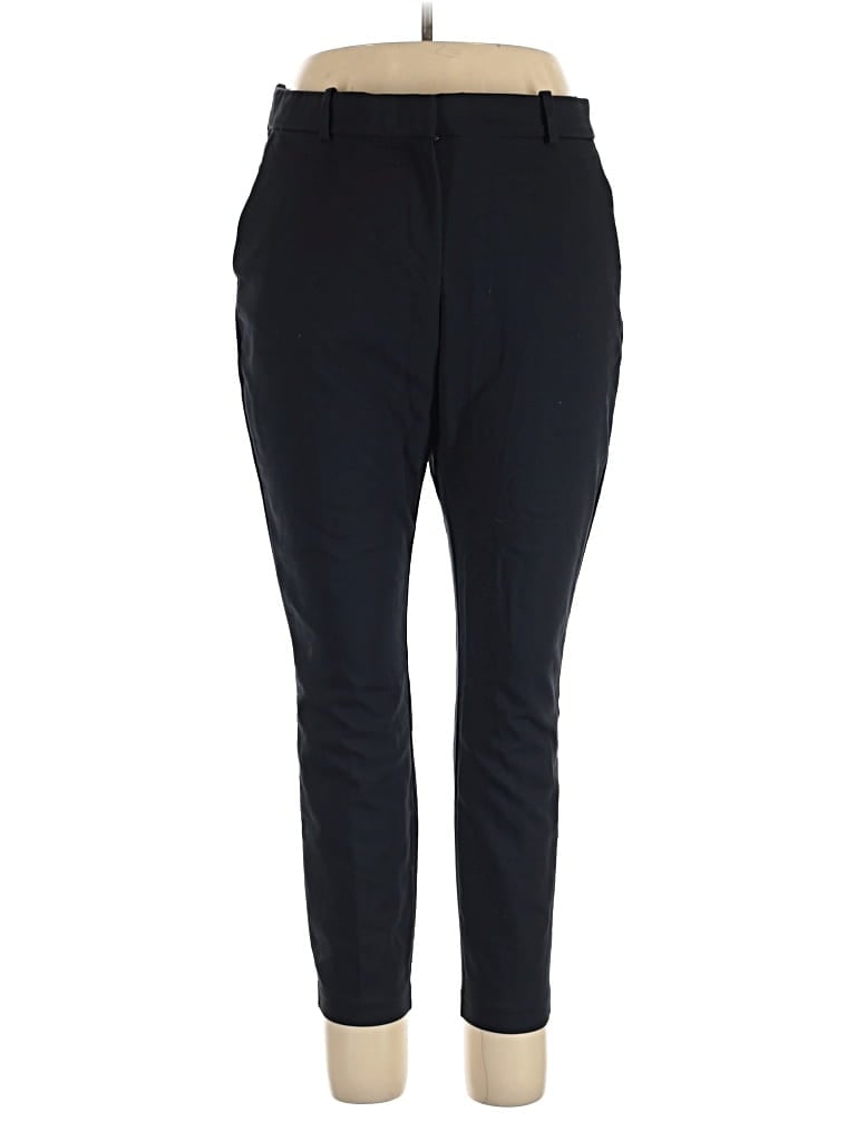 Pre-owned H&m Active Pants In Black