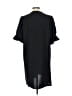 Unbranded 100% Polyester Solid Black Casual Dress Size L - photo 2