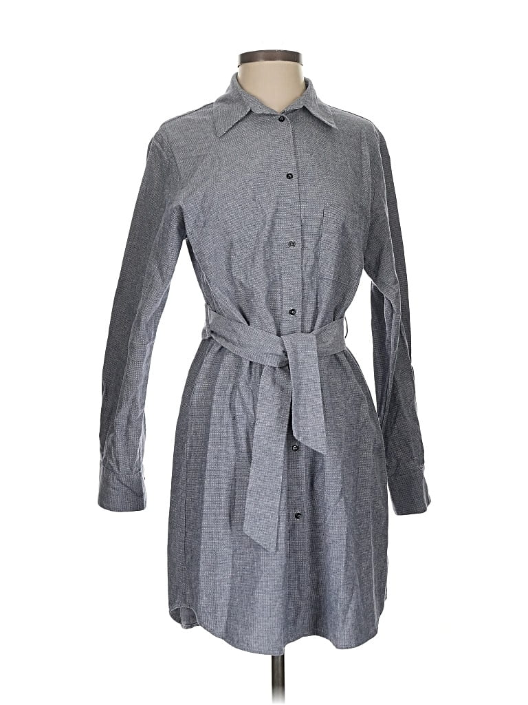 Pre-owned Maje Casual Dress In Gray