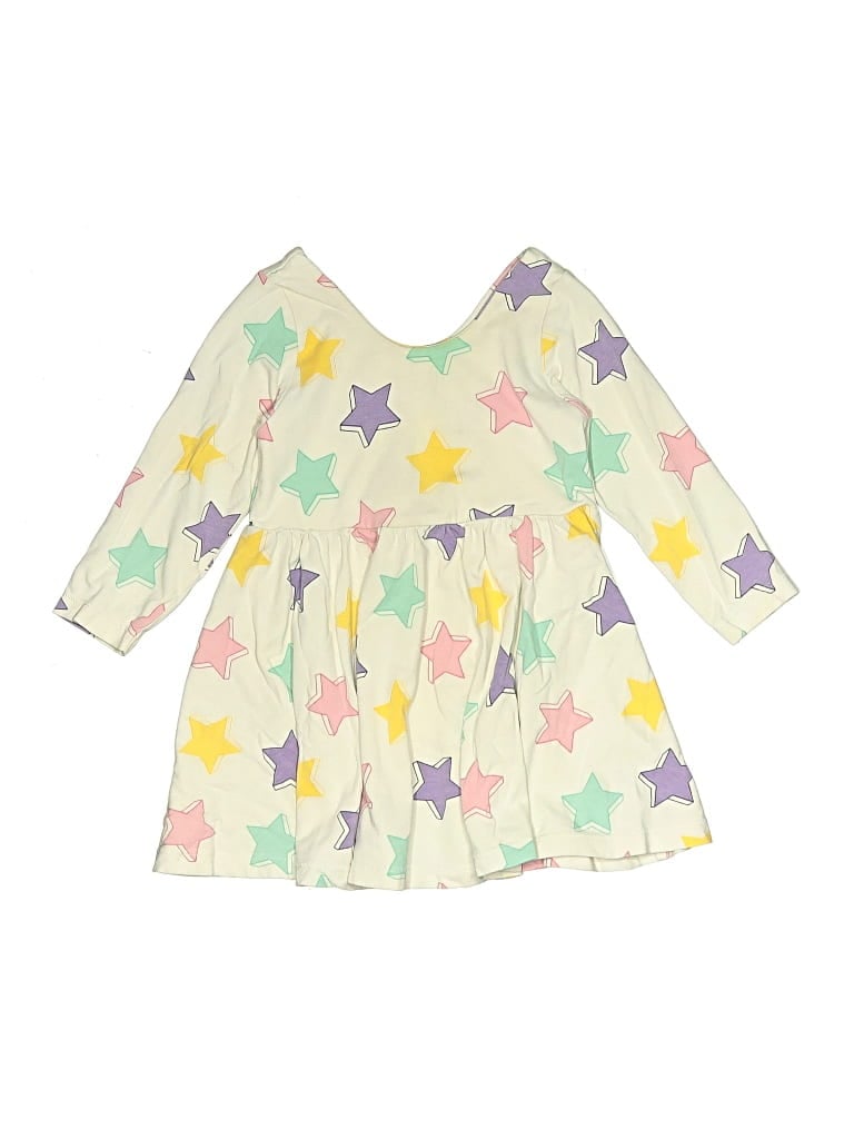 Pre-owned Monica + Andy Kids' Dress In White