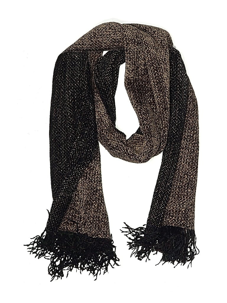 Pre-owned Assorted Brands Scarf In Brown