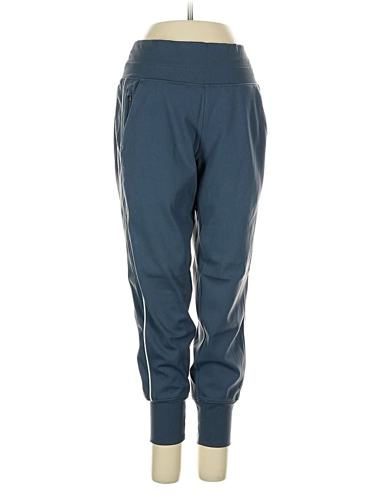 Pre-owned Athleta Track Pants In Blue