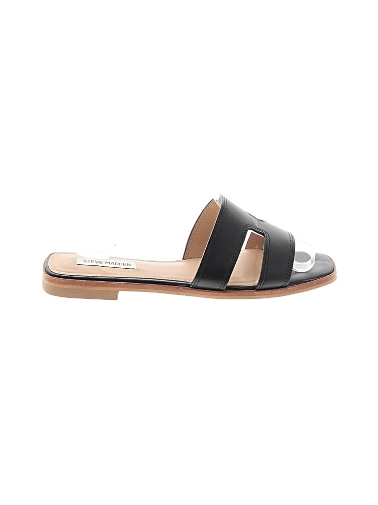 Pre-owned Steve Madden Sandals In Black