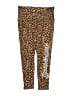 Strada Animal Print Gold Tan Track Pants Size L (youth) - photo 1