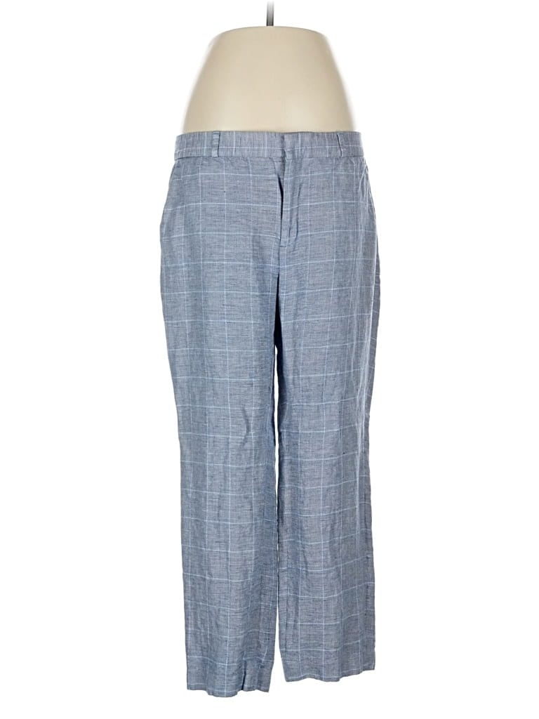 Pre-owned Banana Republic Linen Pants In Blue