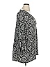 Tianello Silver 3/4 Sleeve Blouse Size XL - photo 4