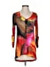 Clara Sun Woo Orange 3/4 Sleeve Blouse Size XS - photo 1