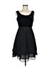 CDC Evening 100% Polyester Solid Black Cocktail Dress Size 8 - photo 1