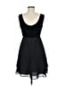 CDC Evening 100% Polyester Solid Black Cocktail Dress Size 8 - photo 2