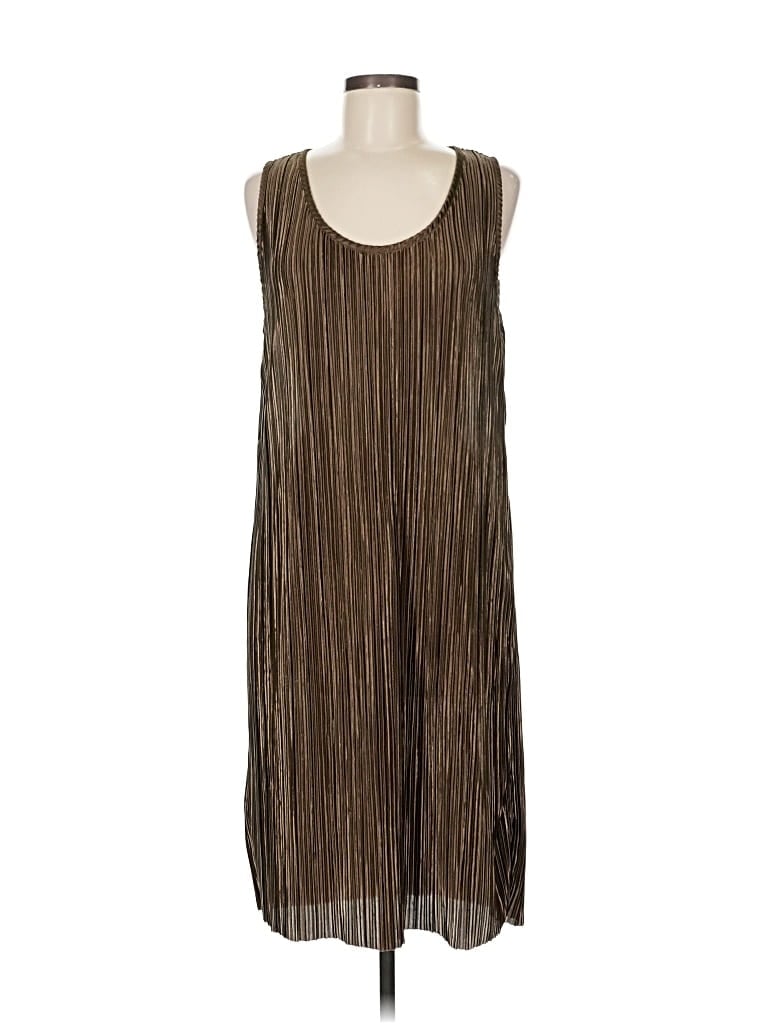 Pre-owned H&m Cocktail Dress In Brown