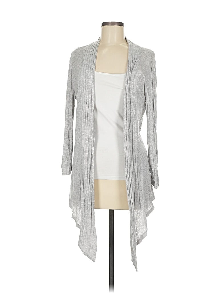 Pre-owned Bobeau Kimono In Silver
