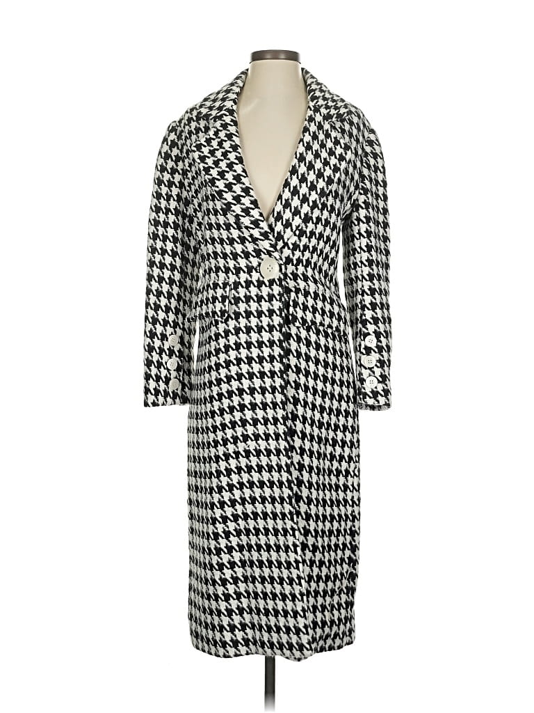 Pre-owned Petite Studio New York Coat In White