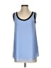 Nic + Zoe 100% Polyester Blue Tank Top Size S - photo 1