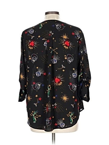 Torrid 3/4 Sleeve Blouse (view 2)