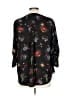 Torrid 100% Polyester Black 3/4 Sleeve Blouse Size Lg Plus (0) - photo 2