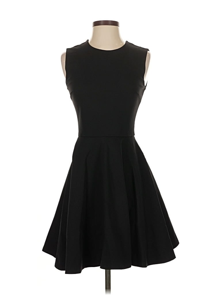 Pre-owned Diane Von Furstenberg Cocktail Dress In Black