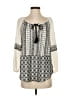 Akemi + Kin Ivory 3/4 Sleeve Blouse Size XXS - photo 1