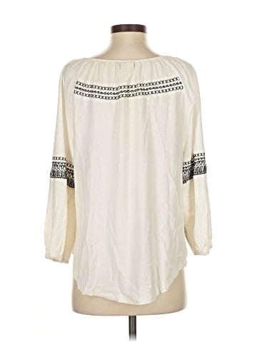 Akemi + Kin 3/4 Sleeve Blouse (view 2)