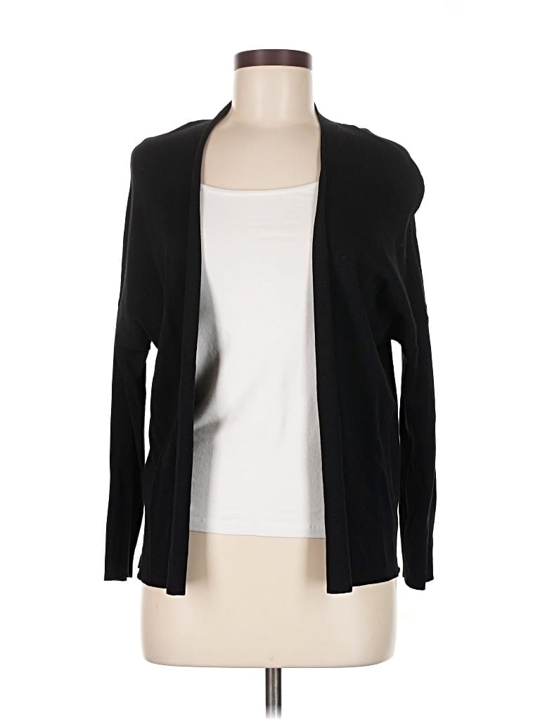 Pre-owned Ann Taylor Cardigan Sweater In Black