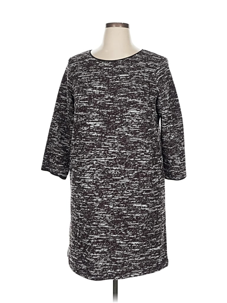 Pre-owned Ann Taylor Factory Casual Dress In Gray