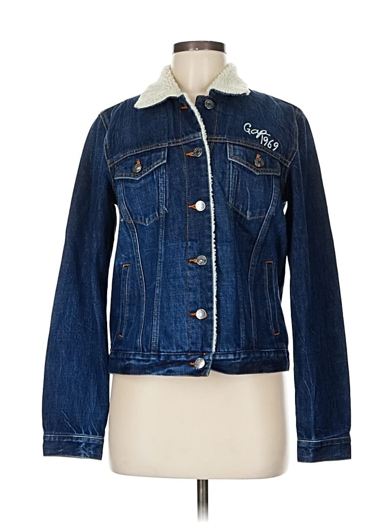 Pre-owned Gap Denim Jacket In Blue