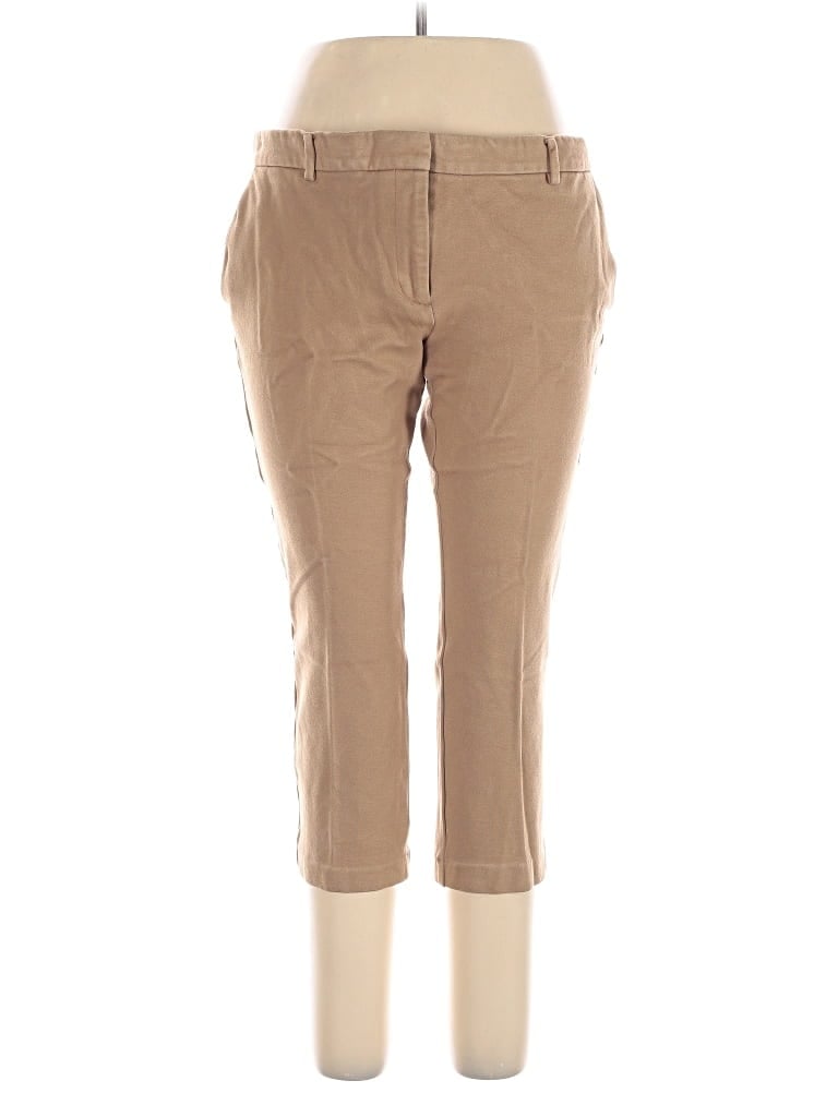 Pre-owned Ann Taylor Khaki Pant In Brown