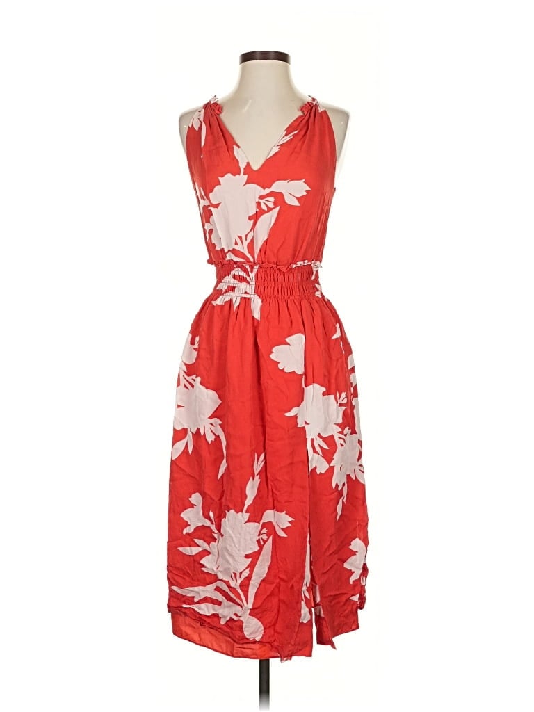 Pre-owned Joie Casual Dress In Red