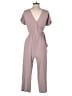 Mod Ref 100% Polyester Solid Gray Jumpsuit Size S - photo 2