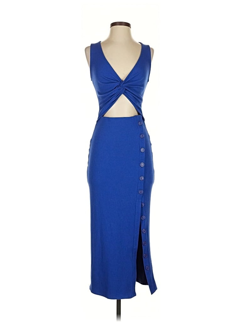 Pre-owned Fore Cocktail Dress In Blue