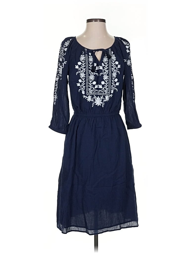 Pre-owned Talbots Casual Dress In Blue