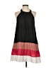 Jessica Simpson 100% Polyester Color Block Black Casual Dress Size 4 - photo 1