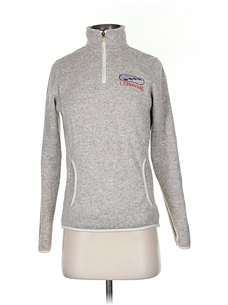 Pre-owned Charles River Apparel Pullover Sweater In White