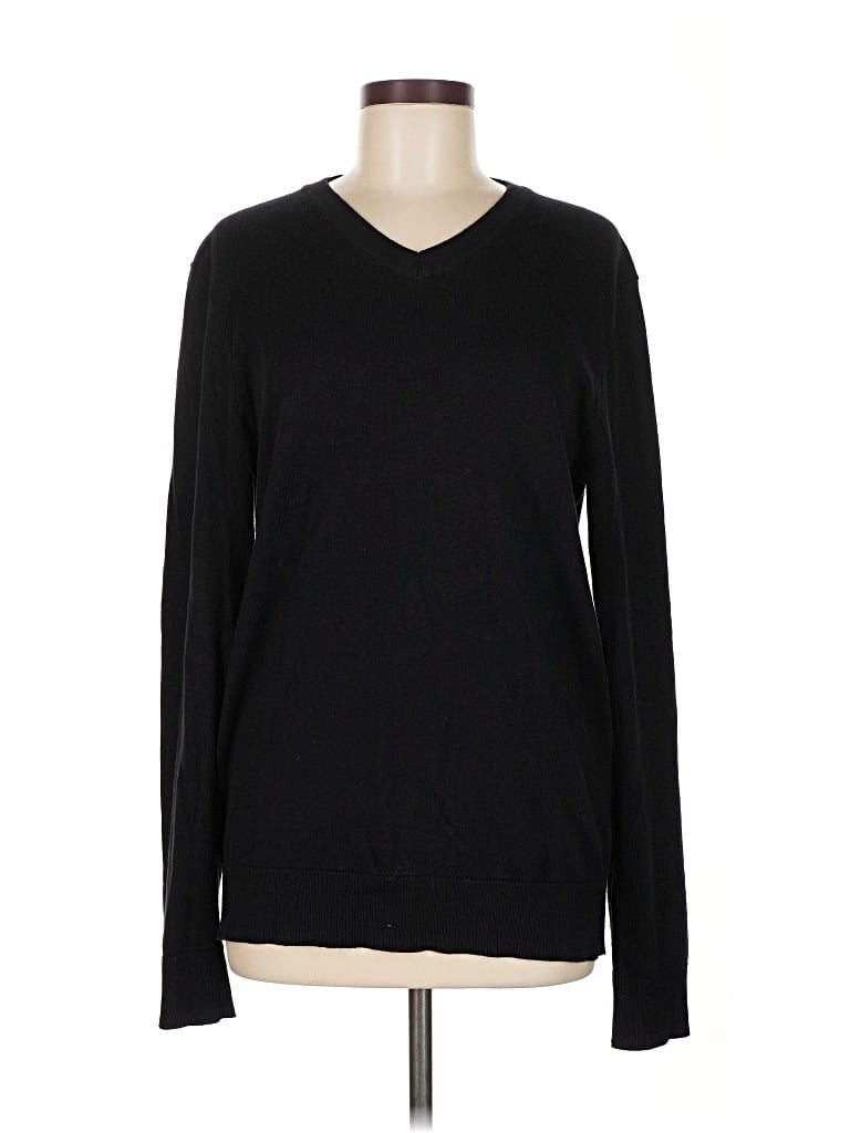 Pre-owned Old Navy Pullover Sweater In Black