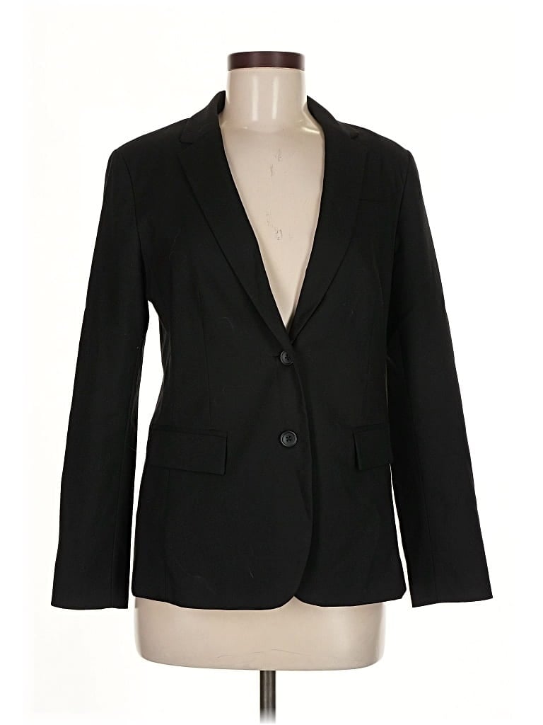 Pre-owned Banana Republic Factory Store Blazer Jacket In Black