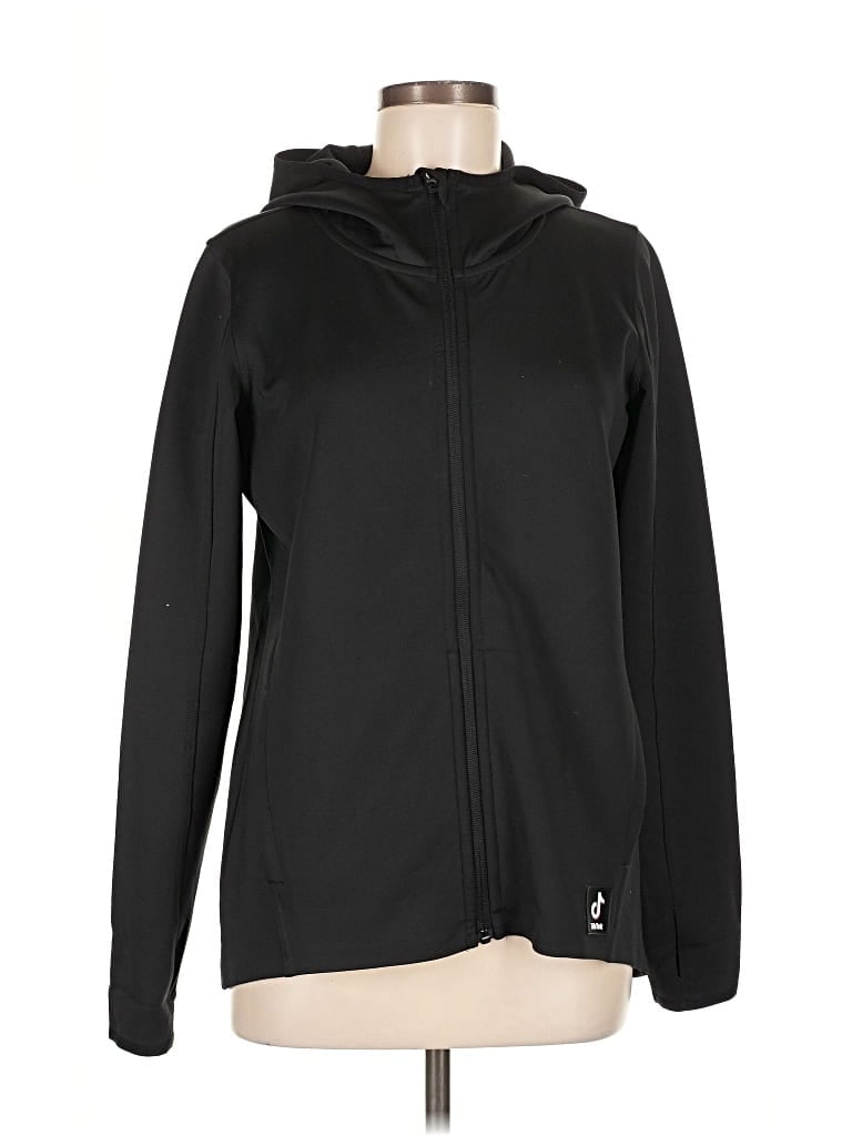 Pre-owned Ogio Zip Up Hoodie In Black