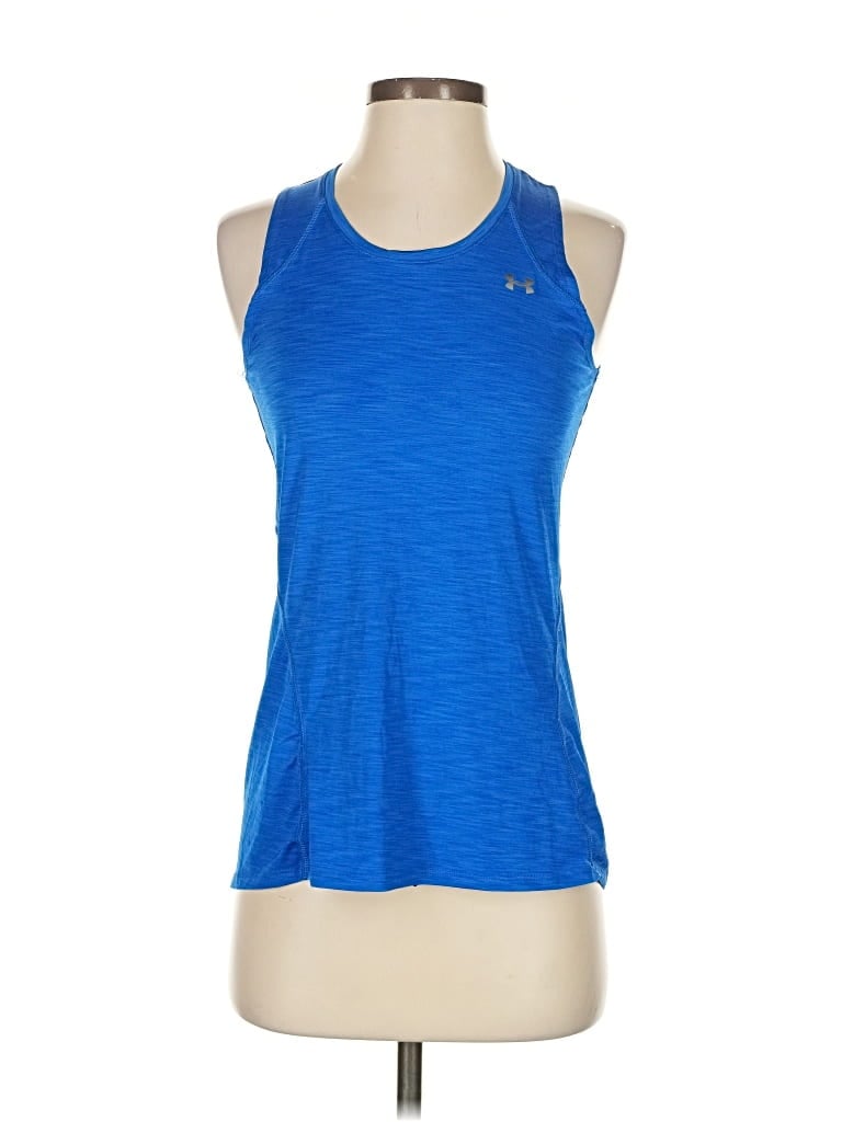 Pre-owned Under Armour Active Tank Top In Blue