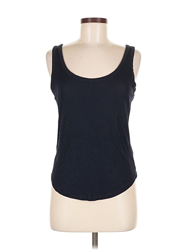 Pre-owned Banana Republic Tank Top Black Strapless Neckline Tops